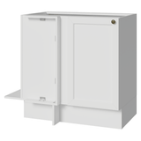 Bajo Mesada Esquinero 94 cm 1 Puerta (Sin Mesada) Blanco Vik Madesa