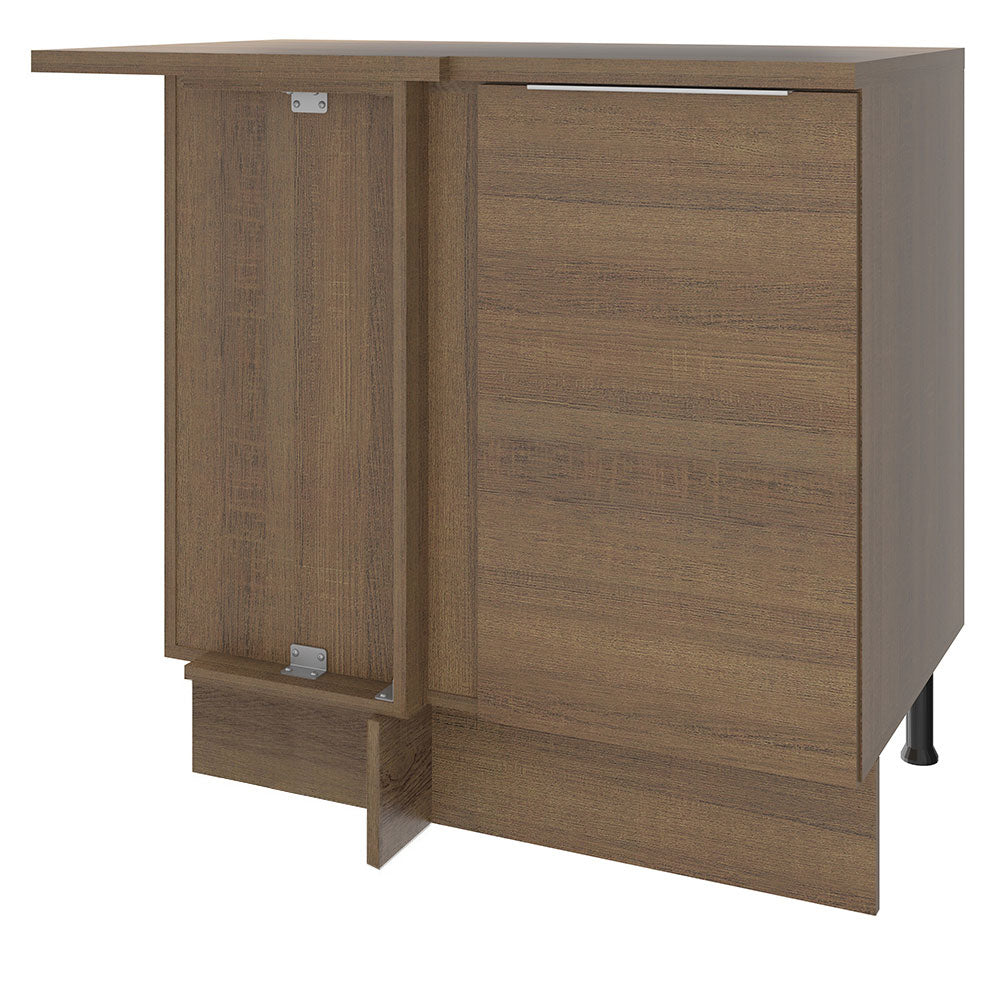 Bajo Mesada 94 cm Sin cajones 1 Puerta Stella Marrón