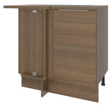 Bajo Mesada 94 cm Sin cajones 1 Puerta Stella Marrón