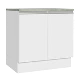 Bajo Mesada Madesa 2 Puertas - 80 Cm