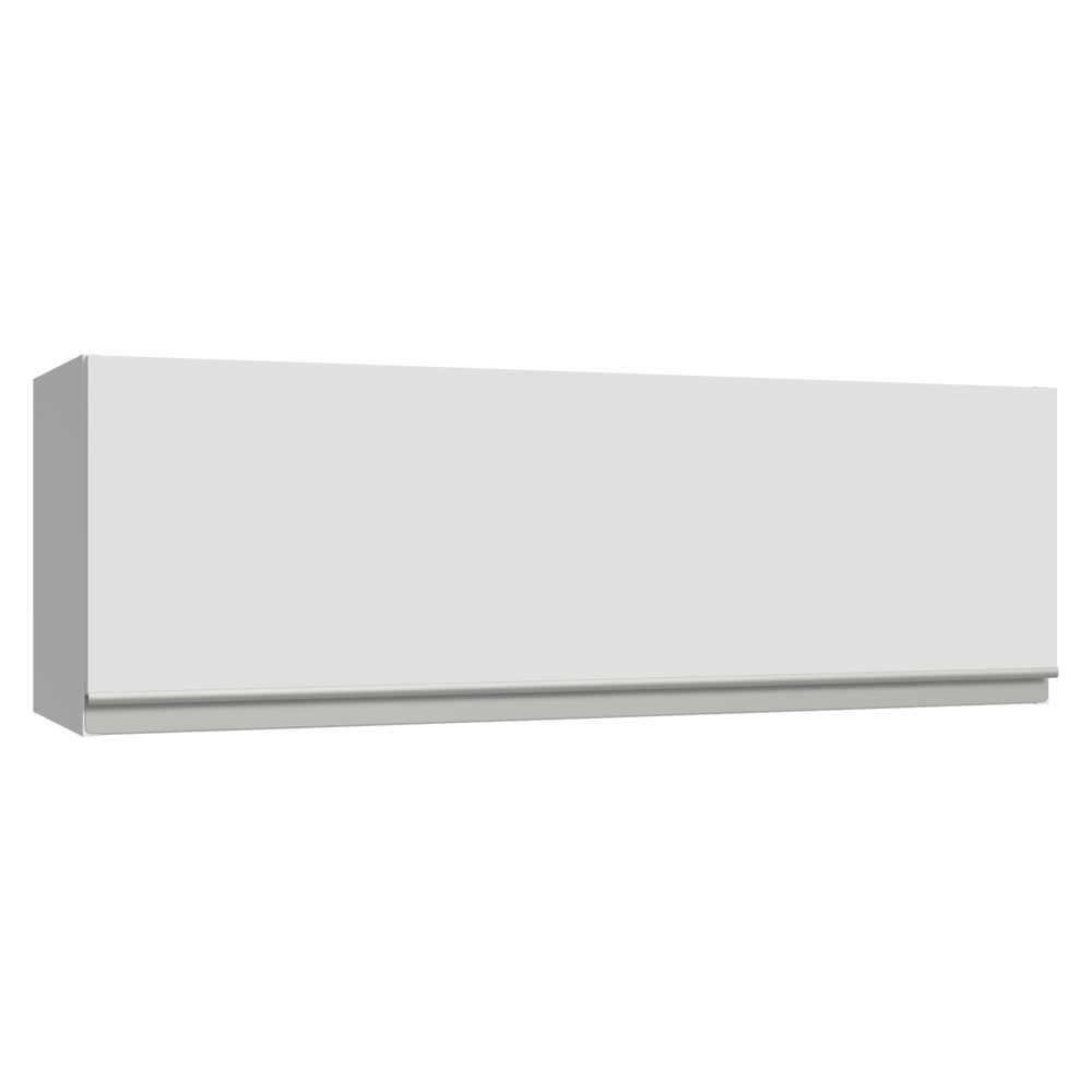 Alacena 100 cm 1 Puerta Rebatible Blanco Glamy Madesa
