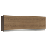 Alacena 100 cm 1 Puerta Rebatible Marrón Glamy Madesa