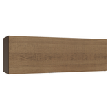 Alacena 100 cm 1 Puerta Rebatible Marrón Stella Madesa