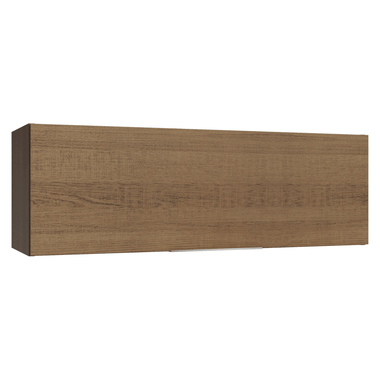 Alacena 100 cm 1 Puerta Rebatible Marrón Stella Madesa