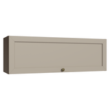Alacena Cocina 100 cm 1 Pueta Abatible Marrón/Crema Vik Madesa