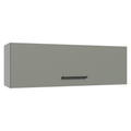 Alacena 100 cm 1 Puerta Rebatible Blanco/Gris Agata Madesa
