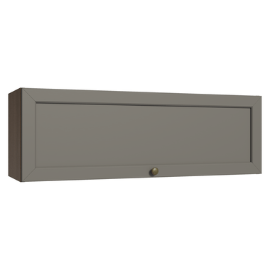 Alacena 100 cm 1 Puerta Marrón/Gris Vik Madesa