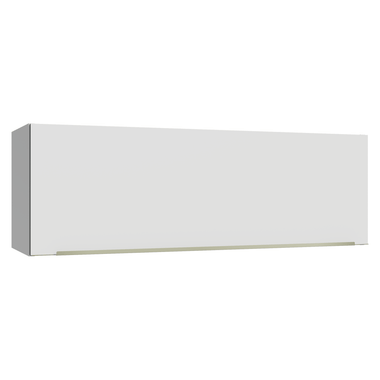 Alacena 100 cm 1 Puerta Rebatible aterciopelado Blanco Lux Madesa