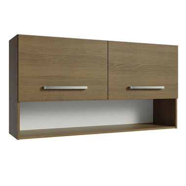 Alacena 105 cm 2 Puertas Marrón Emilly Madesa