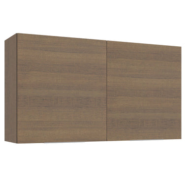 Alacena 120 cm 2 Puertas Marrón Stella Madesa