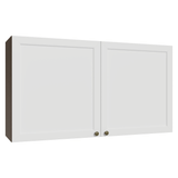 Alacena 120 cm 2 Puertas Marrón/Blanco Vik Madesa
