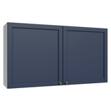 Alacena 120 cm 2 Puertas Blanco/Azul Vik Madesa