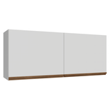 Alacena 120 cm 2 Puertas de con Blanco Pieta Madesa