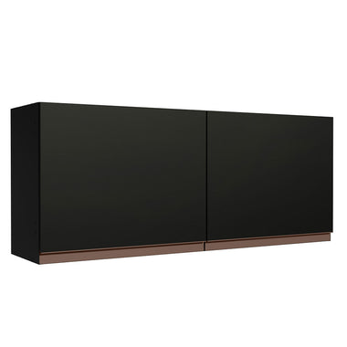 Alacena 120 x 50 cm 2 Puertas Negro Reims Madesa