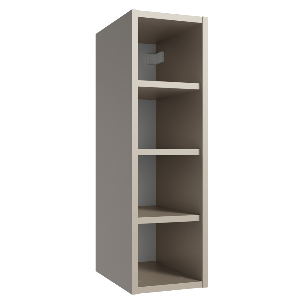 Alacena Porta Botellas 20 cm 4 Nichos Nice Crema