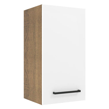 Alacena 35 cm 1 Puerta Marrón/Blanco Agata Madesa