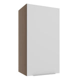 Alacena Cocina 35 cm 1 Puerta Marrón/Blanco Stella Madesa