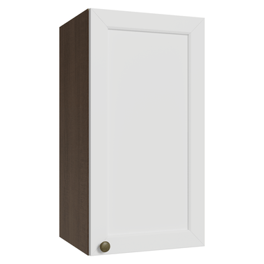 Alacena 35 cm 1 Puerta Marrón/Blanco Vik Madesa