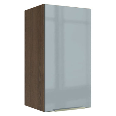 Alacena 35 cm 1 Puerta Marrón/Gris Lux Madesa