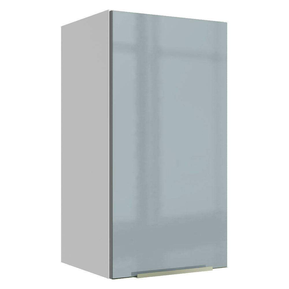 Alacena 35 cm 1 Puerta Lux Blanco/Gris