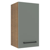 Alacena Cocina 35 cm 1 Puerta Marrón/Gris Agata Madesa