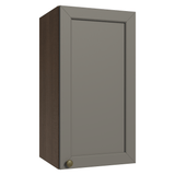 Alacena 35 cm 1 Puerta Marrón/Gris Vik Madesa