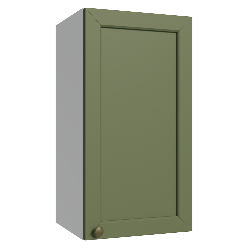Alacena 35 cm 1 Puerta Blanco/Verde Vik Madesa