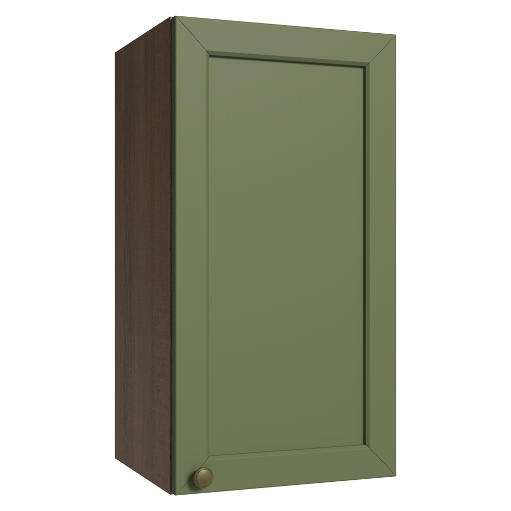 Alacena 35 cm 1 Puerta Marrón/Verde Vik Madesa