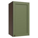 Alacena 35 cm 1 Puerta Marrón/Verde Vik Madesa