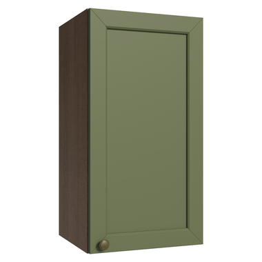 Alacena 35 cm 1 Puerta Marrón/Verde Vik Madesa