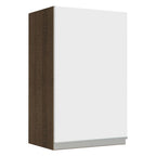 Alacena 40 cm 1 Puerta Marrón/Blanco Glamy Madesa