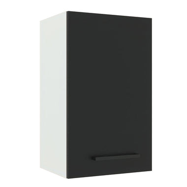 Alacena 40 cm 1 Puerta Blanco/Negro Agata Madesa