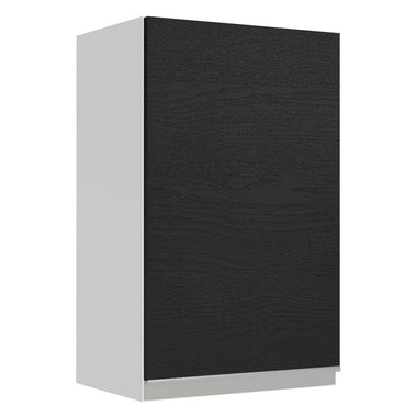 Alacena 40 cm 1 Puerta Blanco/Negro Glamy Madesa