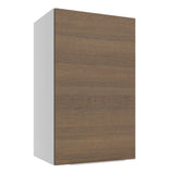Alacena Cocina 40 cm 1 Puerta Blanco/Marrón Stella Madesa