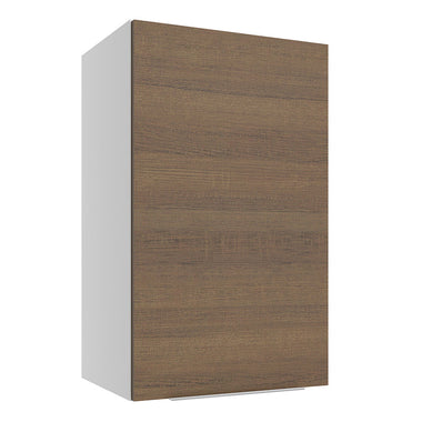 Alacena 40 cm 1 Puerta Blanco/Marrón Stella Madesa
