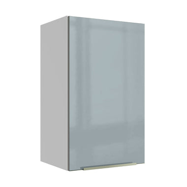 Alacena 40 cm 1 Puerta Blanco/Gris Lux Madesa