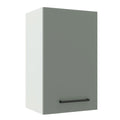 Alacena 40 cm 1 Puerta Blanco/Gris Agata Madesa