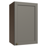 Alacena 40 cm 1 Puerta Marrón/Gris Vik Madesa