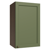 Alacena 40 cm 1 Puerta Marrón/Verde Vik Madesa