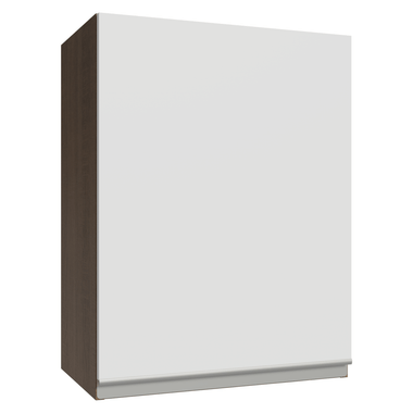 Alacena 50 cm 1 Puerta Marrón/Blanco Glamy Madesa