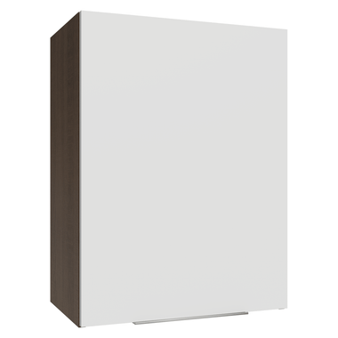 Alacena 50 cm 1 Puerta Marrón/Blanco Stella Madesa