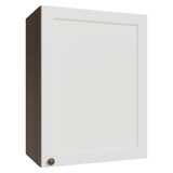 Alacena 50 cm 1 Puerta Vik Marrón/Blanco