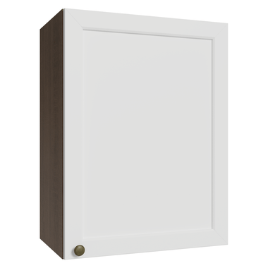 Alacena 50 cm 1 Puerta Marrón/Blanco Vik Madesa