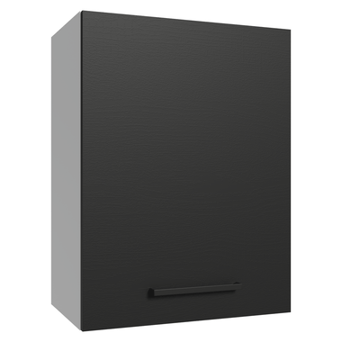 Alacena 50 cm 1 Puerta Blanco/Negro Agata Madesa
