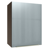 Alacena 50cm 1 Puerta Marrón/Gris Lux Madesa