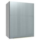 Alacena 50cm 1 Puerta Blanco/Gris Lux Madesa