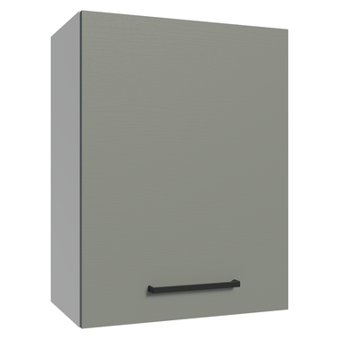 Alacena 50 cm 1 Puerta Blanco/Gris Agata Madesa