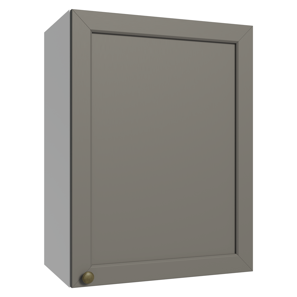 Alacena 50 cm 1 Puerta Vik Blanco/Gris