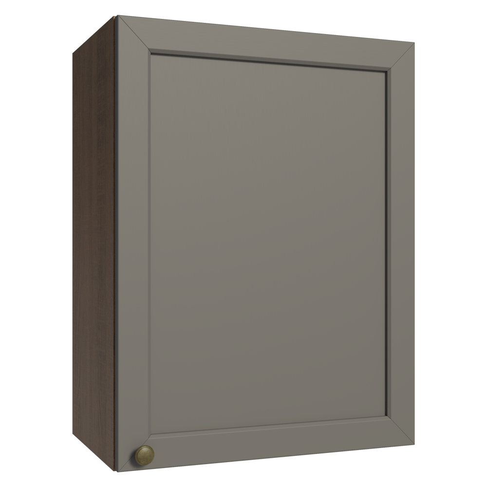 Alacena 50 cm 1 Puerta Vik Marrón/Gris