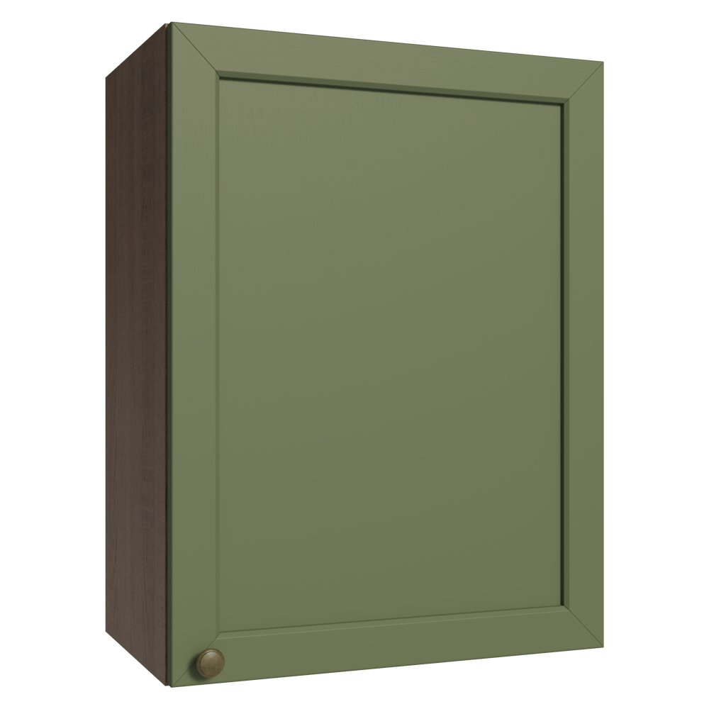 Alacena 50 cm 1 Puerta Vik Marrón/Verde